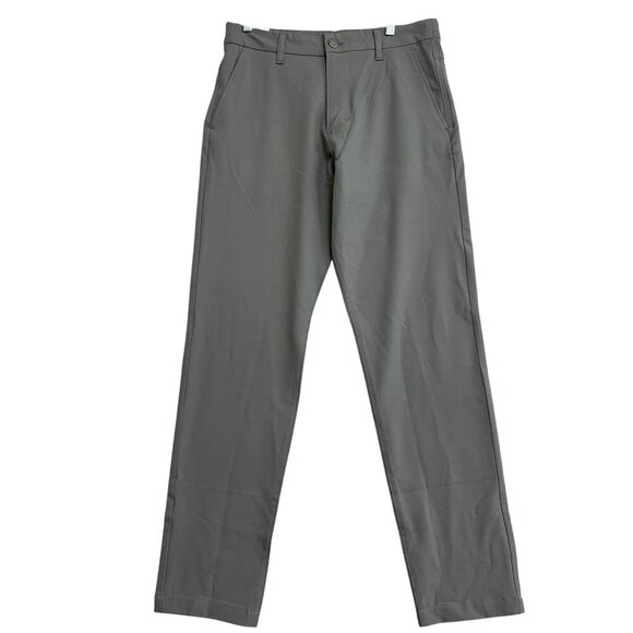 NEW Marc New York Andrew Marc Men's Size 32 X 34  Grey Commuter Pants Polyester - Picture 2 of 8